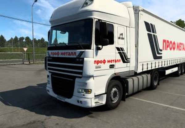 Комбо Скин проф металлверсия 1.0 для Euro Truck Simulator 2 (v1.41.x)