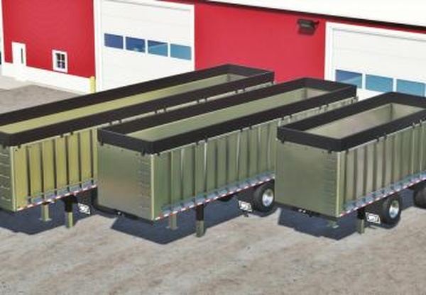 West EP End Dump Packверсия 1.0.0.1 для Farming Simulator 2019 (v1.7.x)