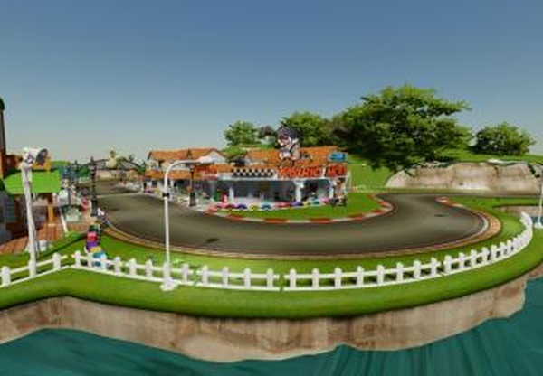 Карта «Mario Kart Yoshi»версия 2.0.0.0 для Farming Simulator 2022