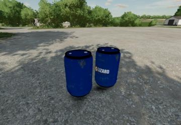 Plastic Water/Fertilizer Barrelsверсия 1.0.0.0 для Farming Simulator 2022