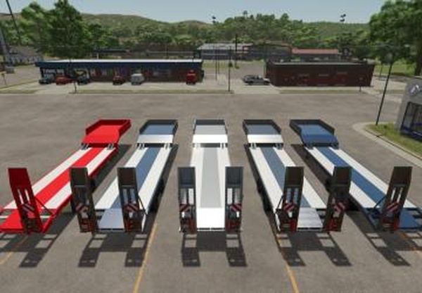 Fliegl SemiTrailerверсия 1.0.0.0 для Farming Simulator 2025