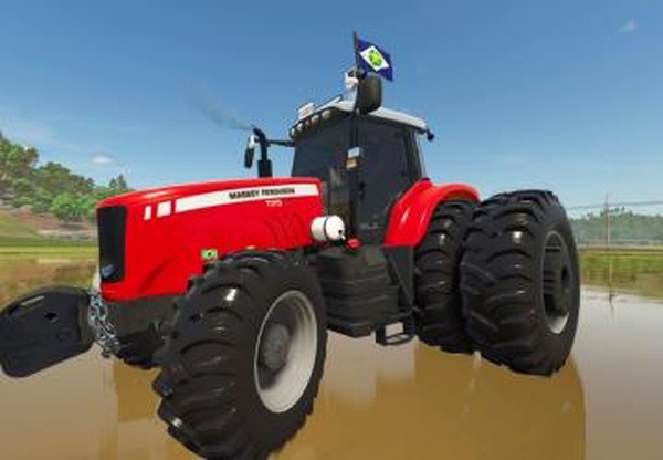 Massey Ferguson 7370версия 2.2.1.0 для Farming Simulator 2025