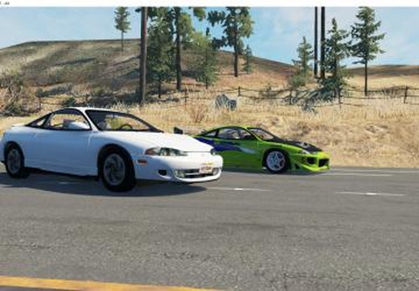 Mitsubishi Eclipse GSXверсия 1.0 для BeamNG.drive (v0.19)