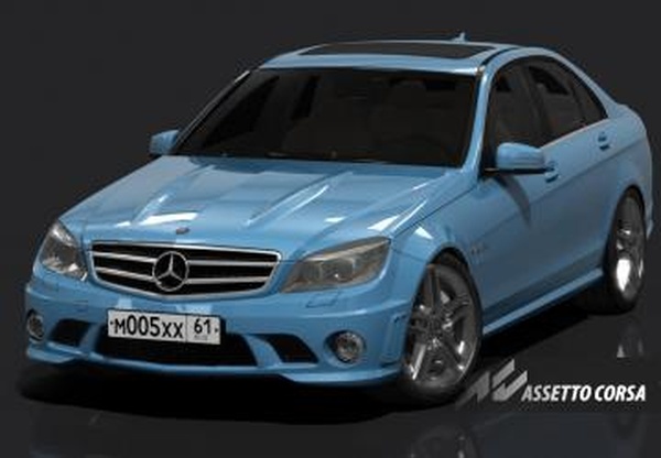 Mercedes-Benz C63 AMG W204версия 1.0 для Assetto Corsa
