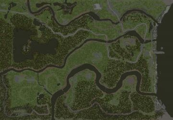 Карта «Рыбачий посёлок»версия 1 для Spintires: MudRunner (v18.10.18)