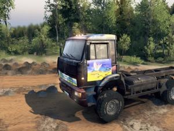 Скин «Ukraine» для Камаз-6520/6522для SpinTires (v03.03.16)