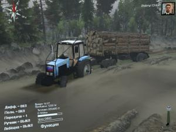 МТЗ 1221.2версия 1.0 для SpinTires (v03.03.16)