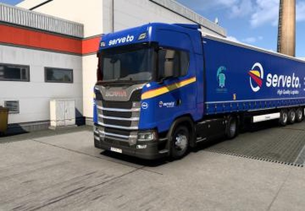 Комбо скин Servetoверсия 1.0 для Euro Truck Simulator 2 (v1.41.x)