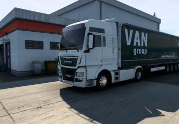 Комбо скин VAN groupверсия 1.0 для Euro Truck Simulator 2 (v1.41.x)