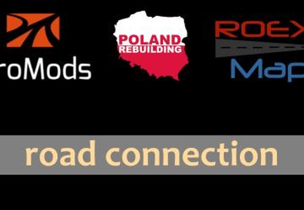 Соединитель Roextended + ProMods + Poland Rebuildingv4.0 для Euro Truck Simulator 2 (v1.41.x)