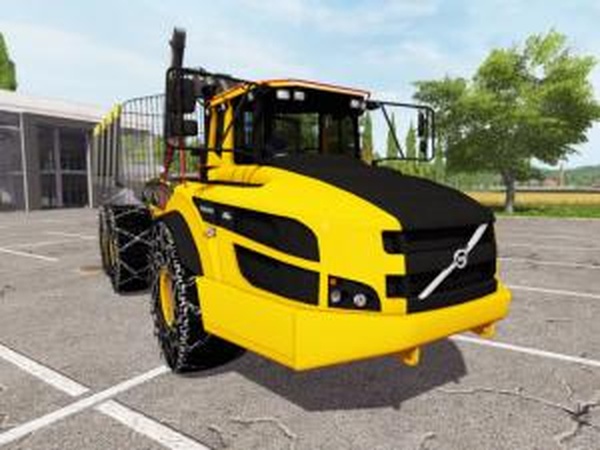 Volvo A40G forwarderверсия 03.02.17 для Farming Simulator 2017 (v1.3.1)