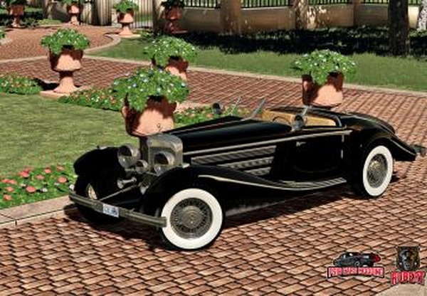 Mercedes-Benz 540K 1936версия 1.1.0.0 для Farming Simulator 2019 (v1.7.x)