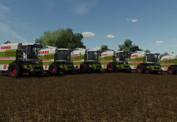 Claas Dominator Packверсия 1.1.0.0 для Farming Simulator 2022