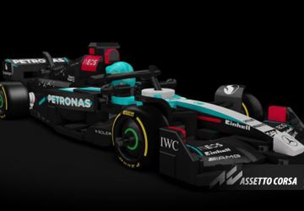 LEGO Mercedes-AMG W15 2024версия 1.35 для Assetto Corsa