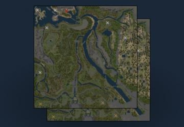 Карта «Покоряя континент»версия 1.0 для Spintires: MudRunner (v22.03.19)