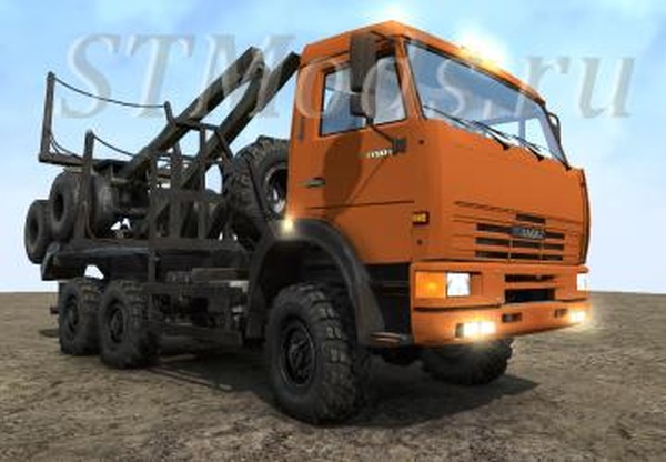 КамАЗ 65115 Пакверсия 1.0 для Spintires: MudRunner (v22.03.19)