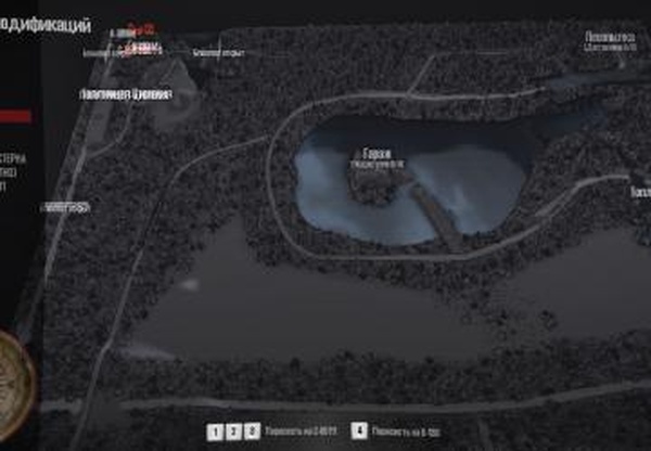 Карта «Дороги и лес»версия 1.0 для Spintires: MudRunner (v18.10.18)