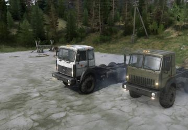 МАЗ-6317-F9версия 01 для Spintires: MudRunner (v18.10.18)