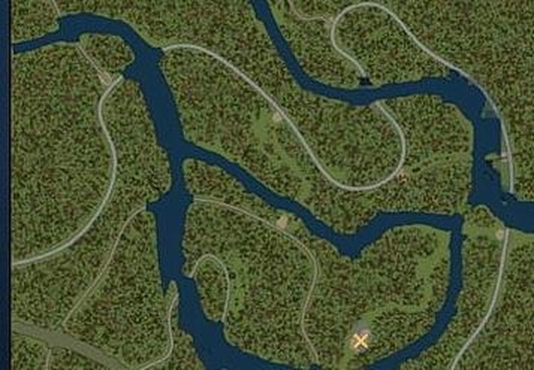 Карта «The big flood»версия 1.0 для Spintires: MudRunner (v22.03.19)