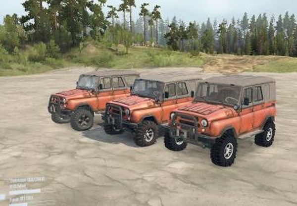 Три рыжих коняверсия 1.0 для Spintires: MudRunner (v_последняя)