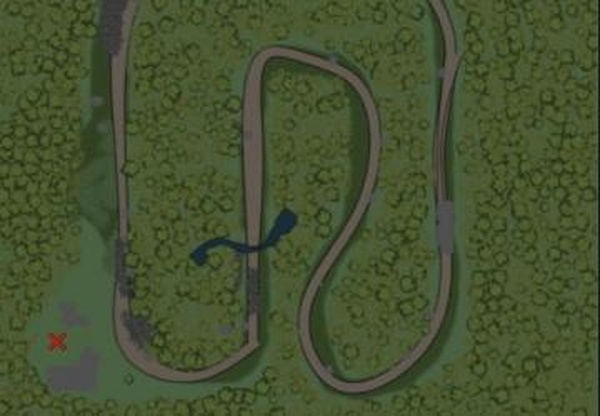 Карта «Forest Race»версия 1.0 для Spintires: MudRunner (v22.03.19)