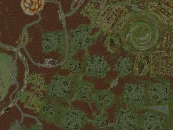 Карта «Через болото»версия 1.0 для SpinTires (v03.03.16)