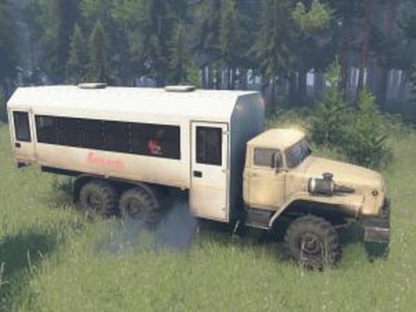 Урал-4320-1912-40версия 11.04.17 для SpinTires (v03.03.16)