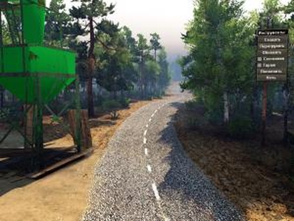 Карта «1»версия 1.0 для SpinTires (v03.03.16)