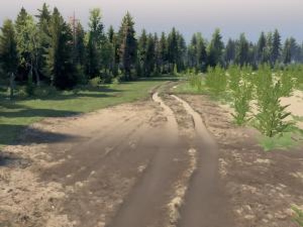 Карта «Кусочек Асфальта»версия 1.0 для SpinTires (v03.03.16)
