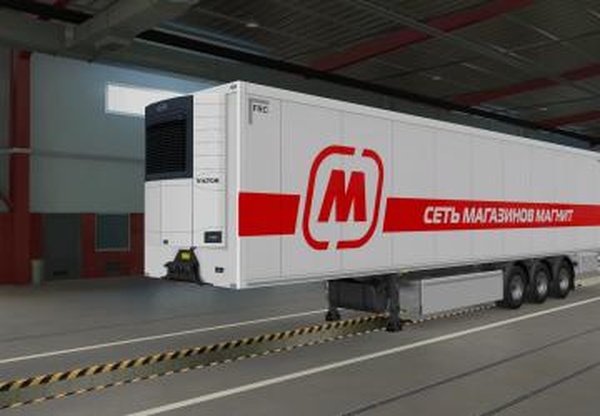 Скин «Магнит» для прицеповверсия 1.0 для Euro Truck Simulator 2 (v1.36.x, - 1.43.x)