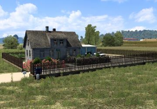 House in Człopa - Promodsверсия 1.0 для Euro Truck Simulator 2 (v1.41.x, - 1.43.x)