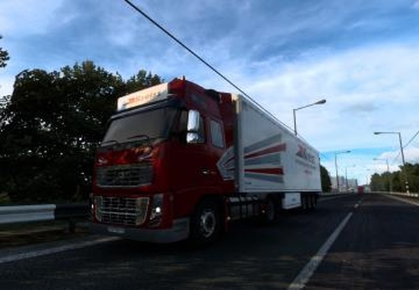 Скин «Kreiss» на Volvo FH16 2012версия 1.3 для Euro Truck Simulator 2 (v1.36.x, - 1.41.x)