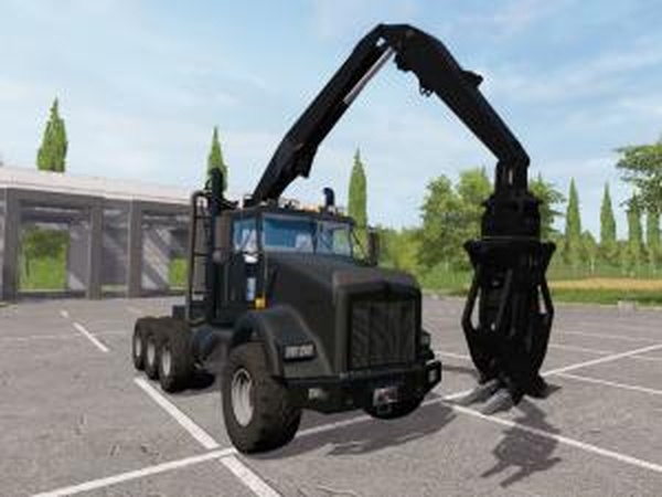Kenworth T800 self loaderверсия 29.01.17 для Farming Simulator 2017 (v1.3.1)