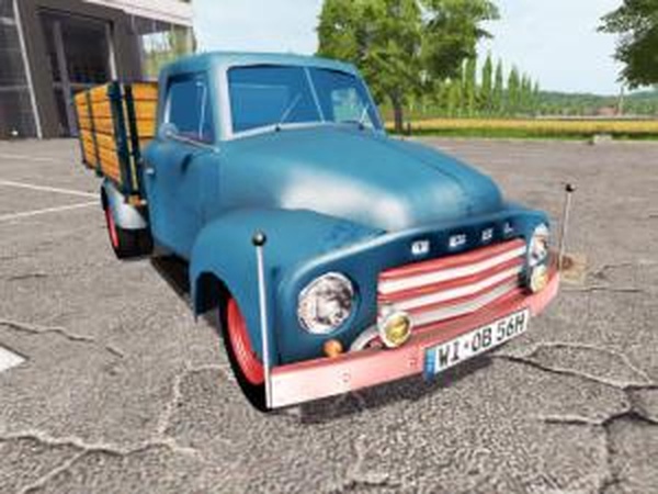 Opel Blitz 1956версия 26.01.17 для Farming Simulator 2017 (v1.3.1-1.4.4)