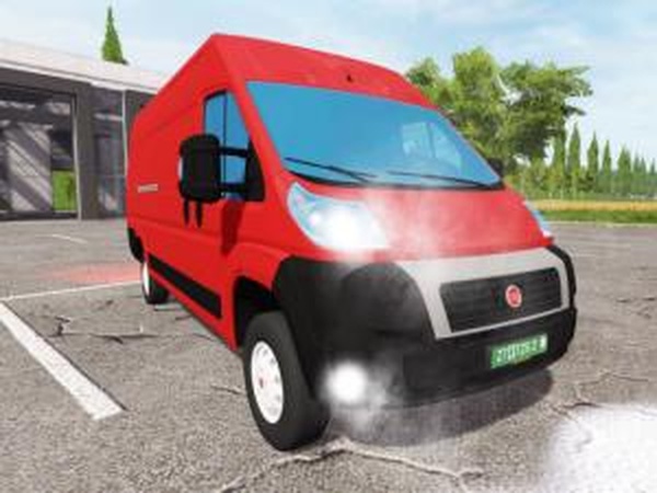 Fiat Ducato (250)версия 25.01.17 для Farming Simulator 2017 (v1.3.1)