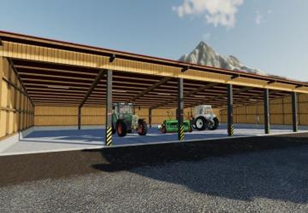 Machine Shelterверсия 1.1.0.0 для Farming Simulator 2019 (v1.7.x)