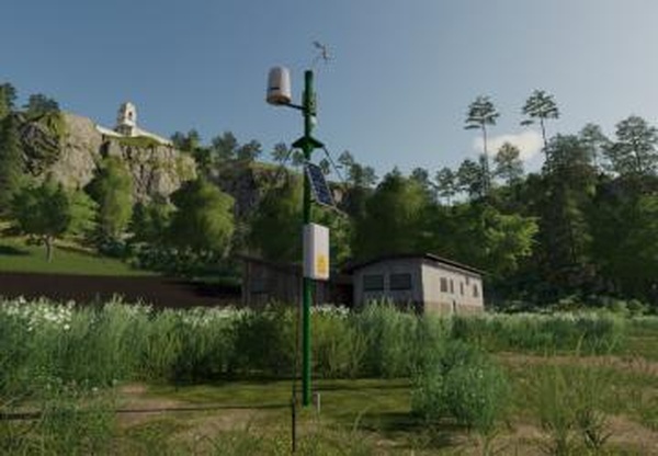 Weather Stationверсия 1.0.0.1 для Farming Simulator 2019 (v1.7.x)