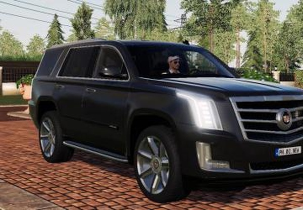 Cadillac Escalade ESV Platinumверсия 1.0 для Farming Simulator 2019 (v1.7.1.0)