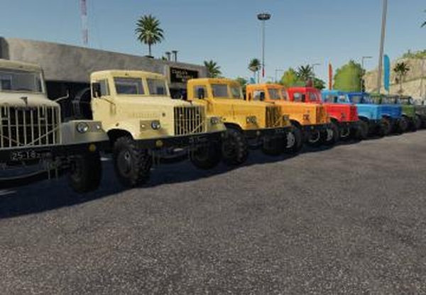 КрАЗ-258версия 2.3.2 для Farming Simulator 2019 (vFS19)