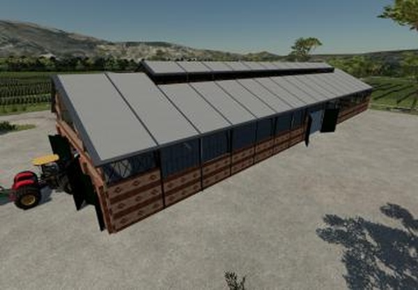 Large Industrial Warehouse 70x25версия 1.0.0.0 для Farming Simulator 2022