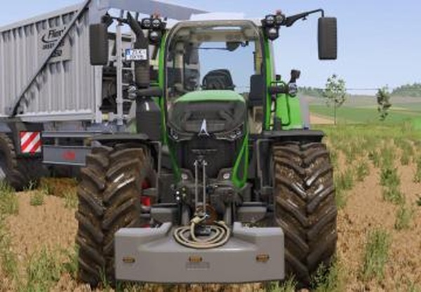 Fendt weight 1250kg with stroboscopesверсия 1.0.0.0 для Farming Simulator 2025