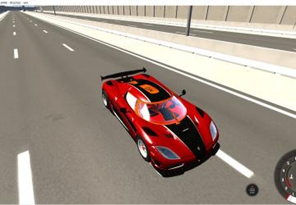 Koenigsegg Agera RSверсия 1 для BeamNG.drive (v1.16-1.17)