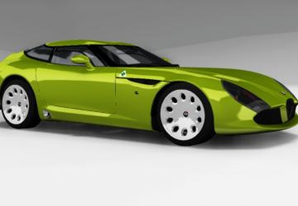 Alfa Romeo Zagato TZ3версия 1.0 для BeamNG.drive (v0.18)