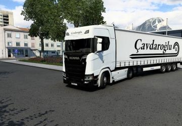 Комбо скин Cavdarogluверсия 1.0 для Euro Truck Simulator 2 (v1.41.x)