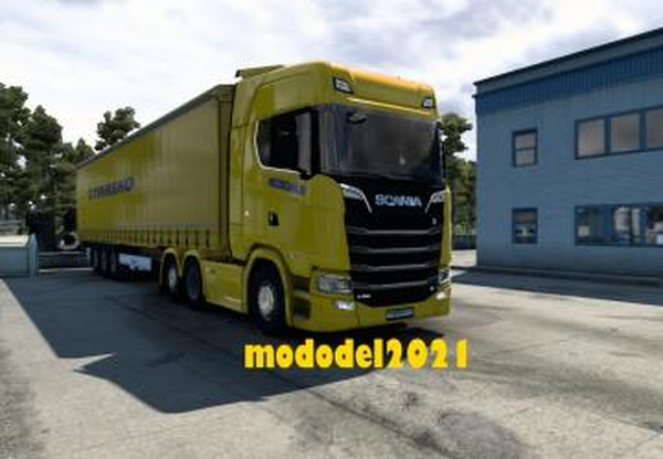 Комбо скин Трасковерсия 1.0 для Euro Truck Simulator 2 (v1.41.x, - 1.43.x)