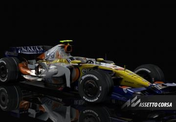 F1 2008 - Renault R28версия 1.5 для Assetto Corsa