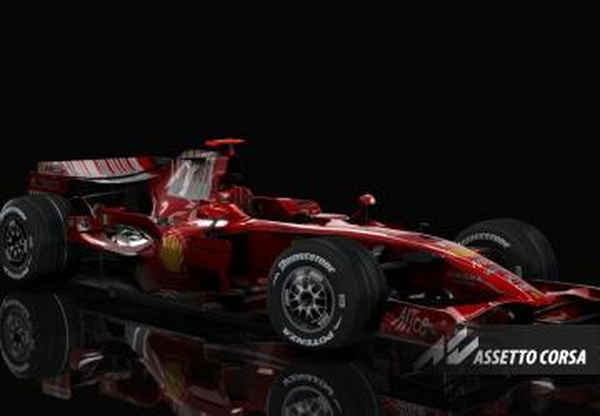 F1 2008 - Ferrari F2008версия 1.5 для Assetto Corsa