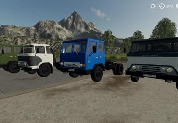 Каз 606/608 Колхидаверсия 1.0 для Farming Simulator 2019 (v1.7.1.0)