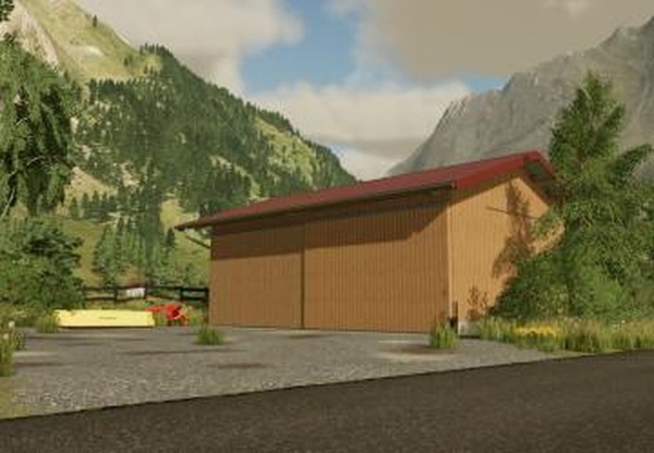 Small Composite Hallверсия 1.1.0.0 для Farming Simulator 2022