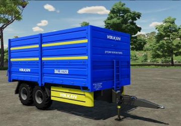 Volkan Agricultural Trailerверсия 1.0.0.0 для Farming Simulator 2022